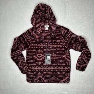 NWT - Ariat REAL Berber Pullover Sweatshirt Women’s -  Quarter Zip Hoodie - M